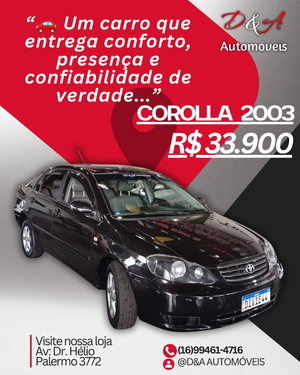 TOYOTA COROLLA 1.8 XEI 16V