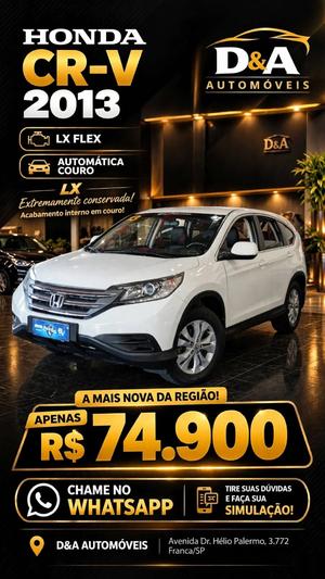 HONDA CRV 2.0 LX 4X2 16V