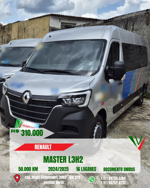 RENAULT MASTER 2.3 DCI MINIBUS EXECUTIVE 16L L3H2