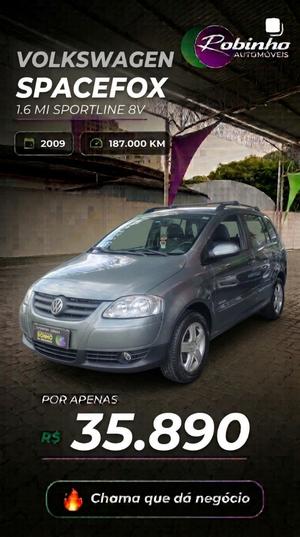 VOLKSWAGEN SPACEFOX 1.6 MI SPORTLINE 8V