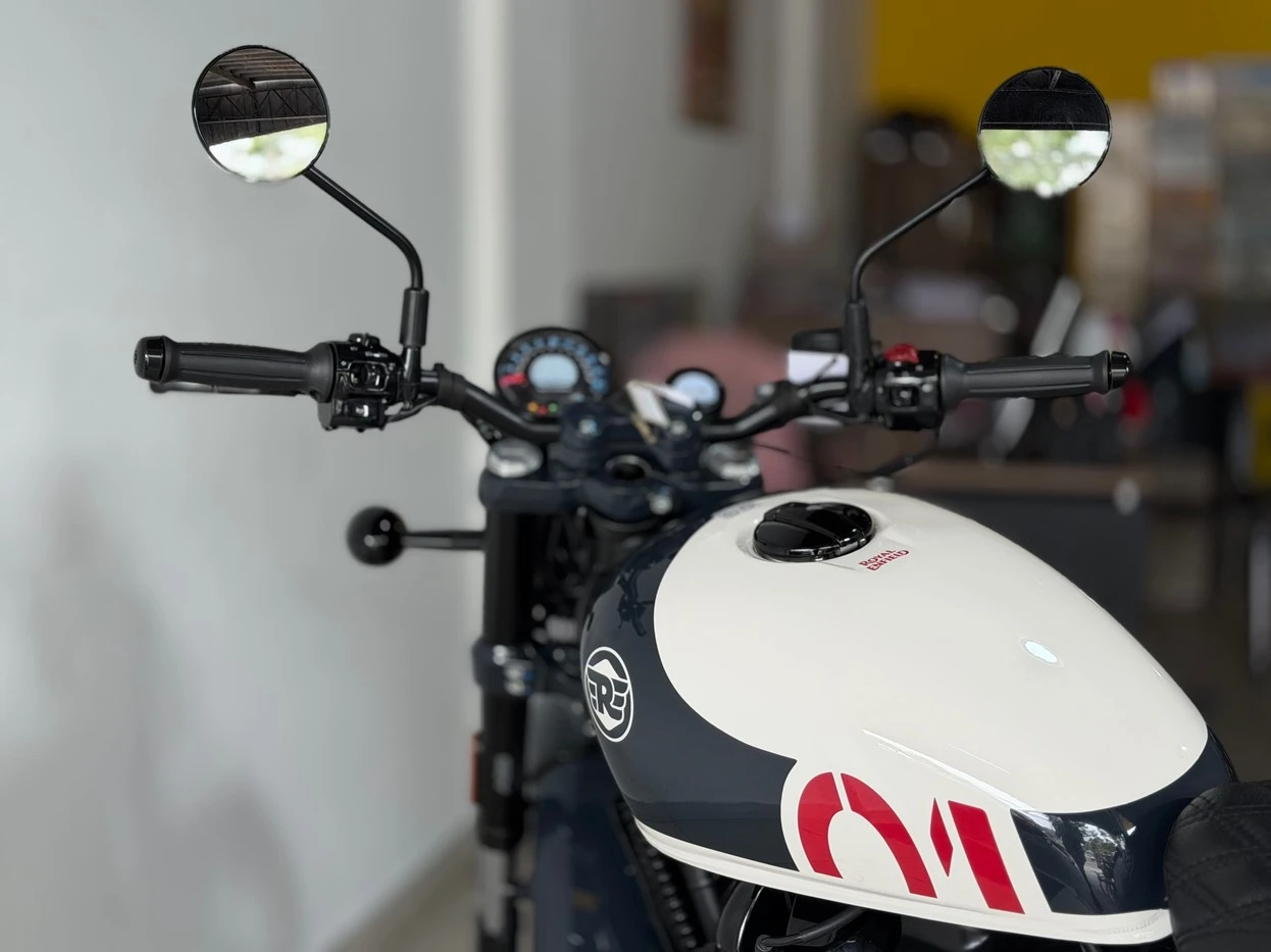 ROYAL ENFIELD SHOTGUN 650 STENCIL WHITE