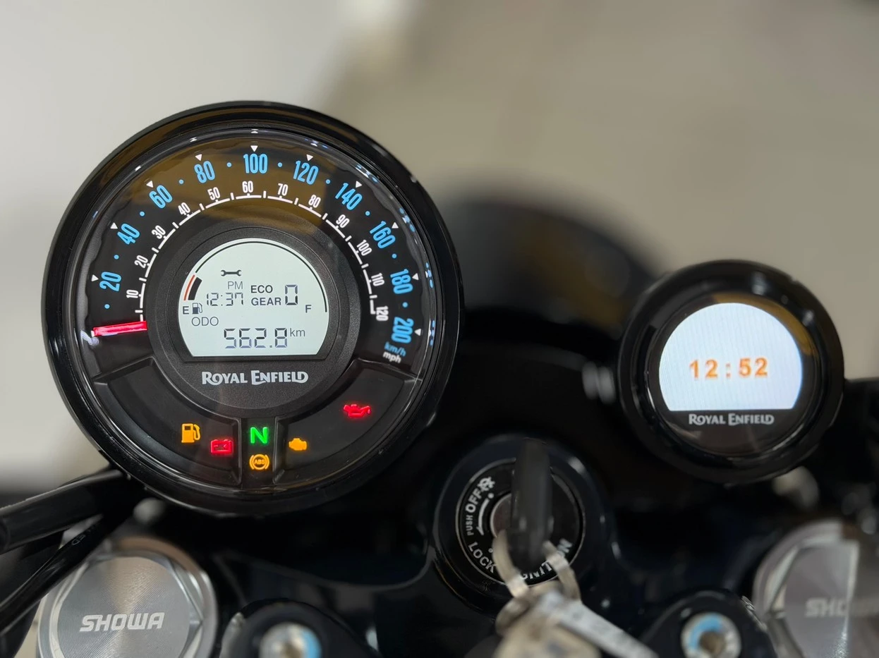 ROYAL ENFIELD SHOTGUN 650 STENCIL WHITE