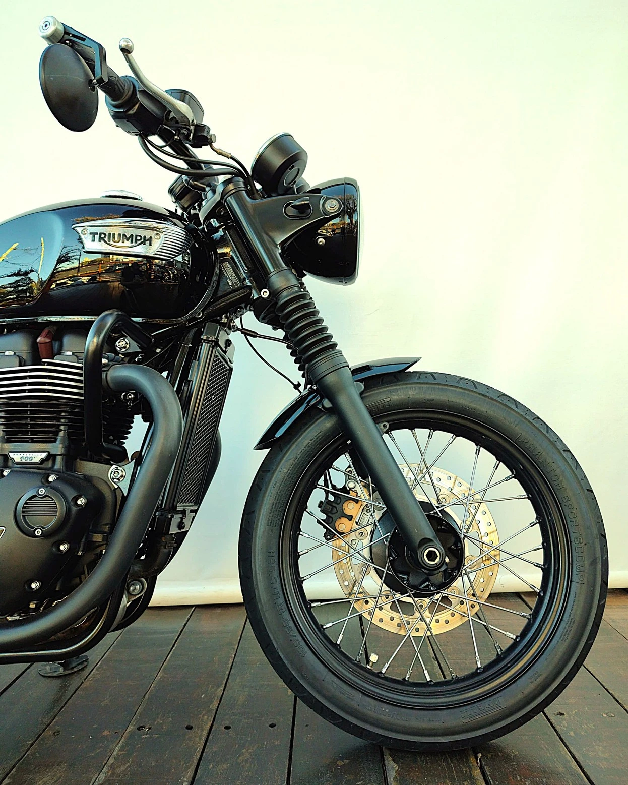 TRIUMPH BONNEVILLE T100 BLACK 900