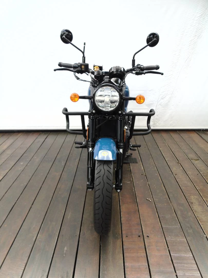 ROYAL ENFIELD SHOTGUN 650 STENCIL WHITE