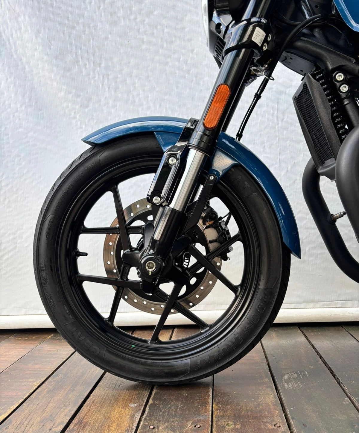 ROYAL ENFIELD SHOTGUN 650 STENCIL WHITE