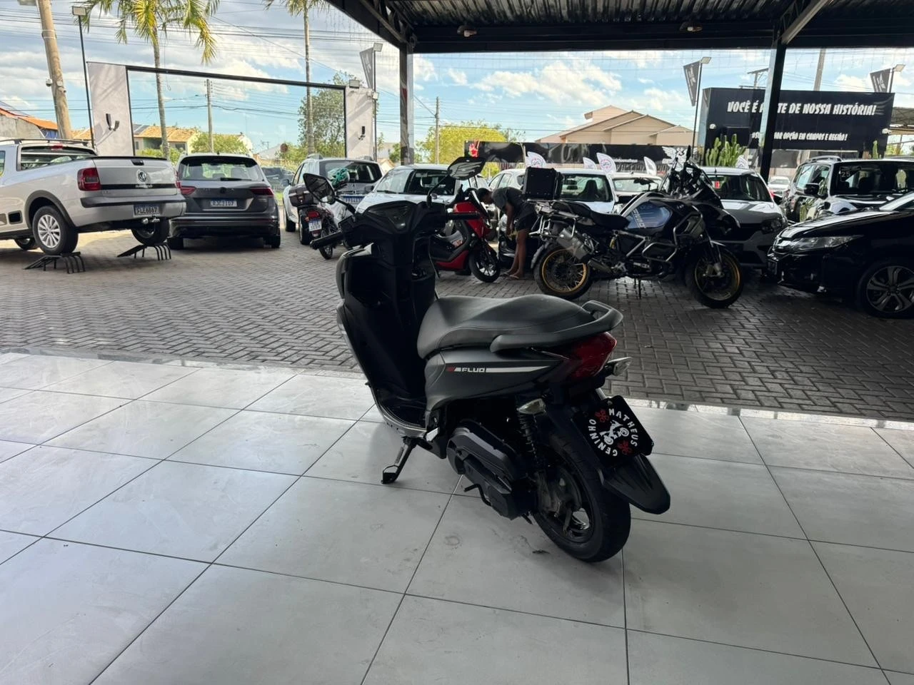 YAMAHA FLUO 125 ABS
