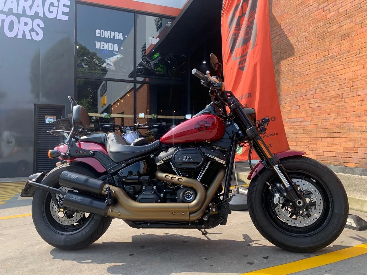 HARLEY-DAVIDSON SOFTAIL FAT BOB 114