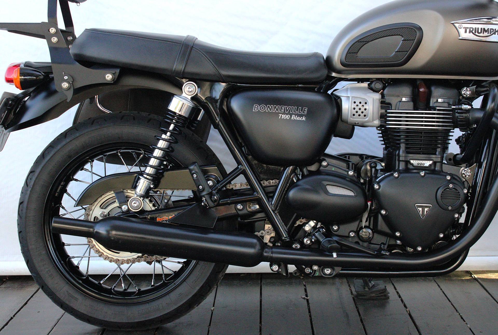 TRIUMPH BONNEVILLE T100 BLACK 900