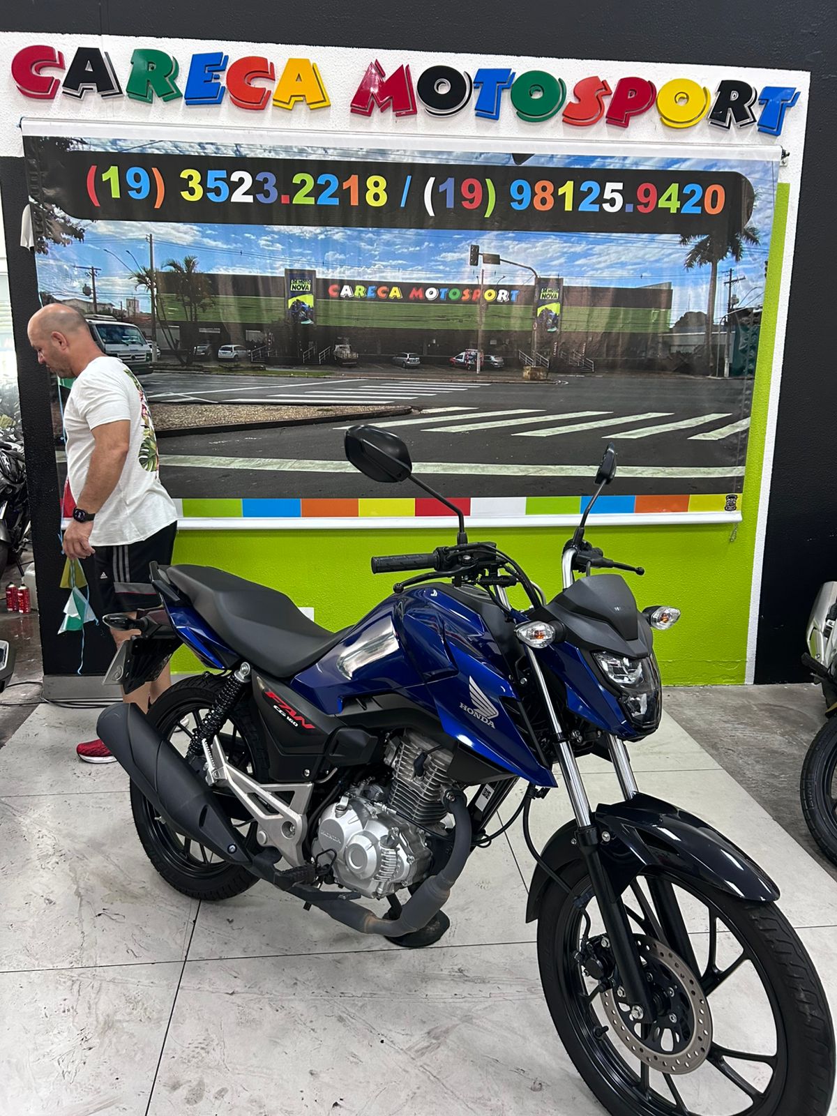 HONDA CG 160 FAN ESDI