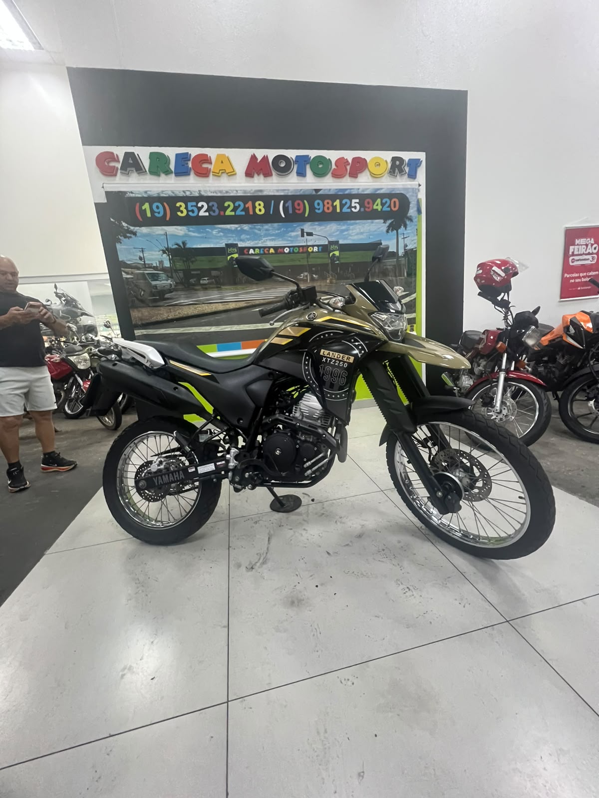 YAMAHA XTZ 250 LANDER CONNECTED