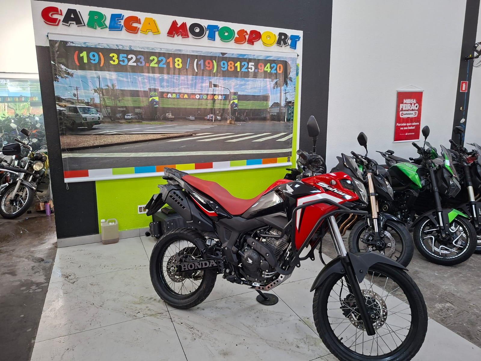 HONDA XRE 300 SAHARA RALLY