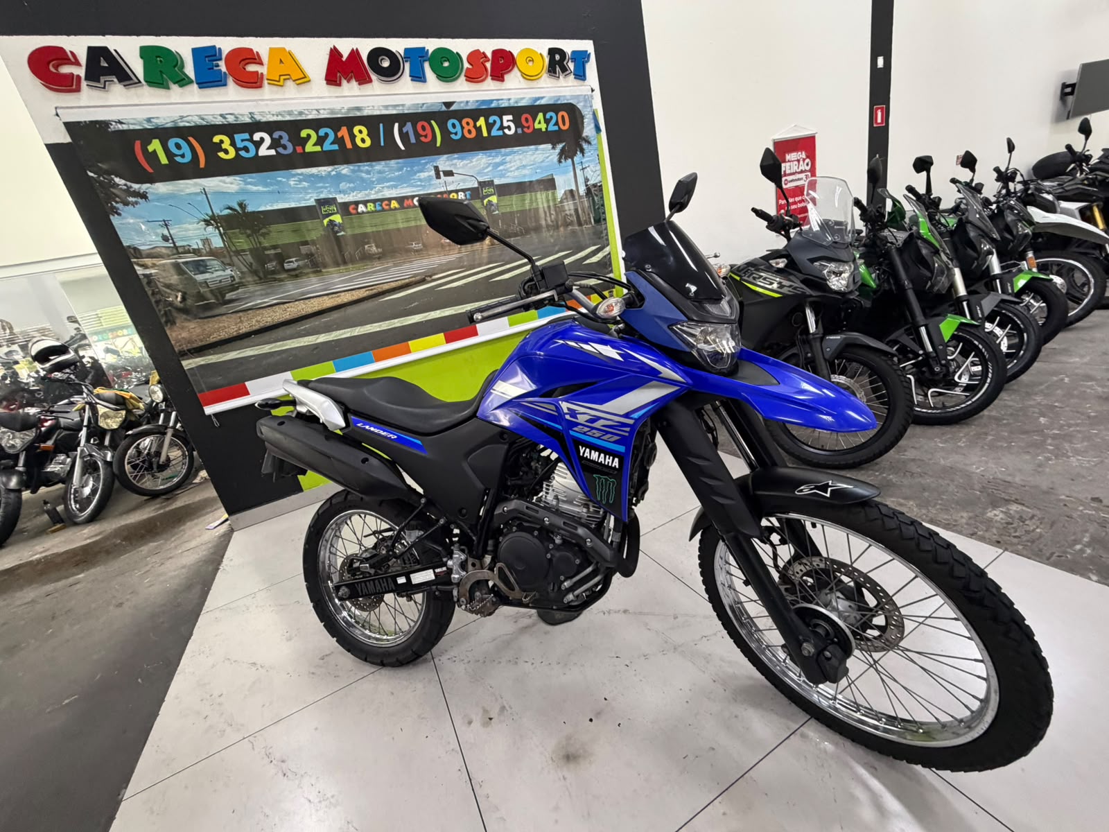YAMAHA XTZ 250 LANDER CONNECTED