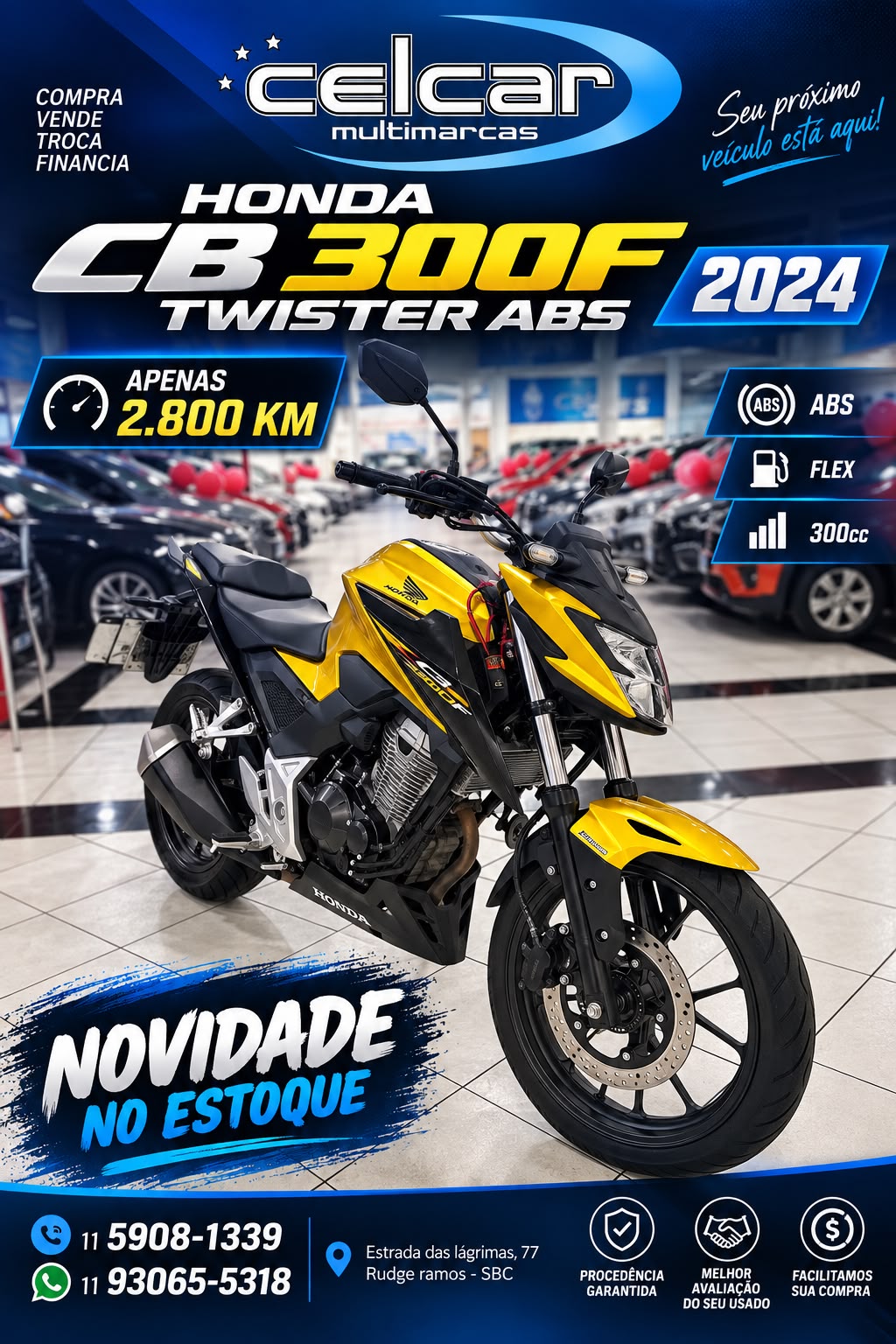 HONDA CB 300F TWISTER ABS