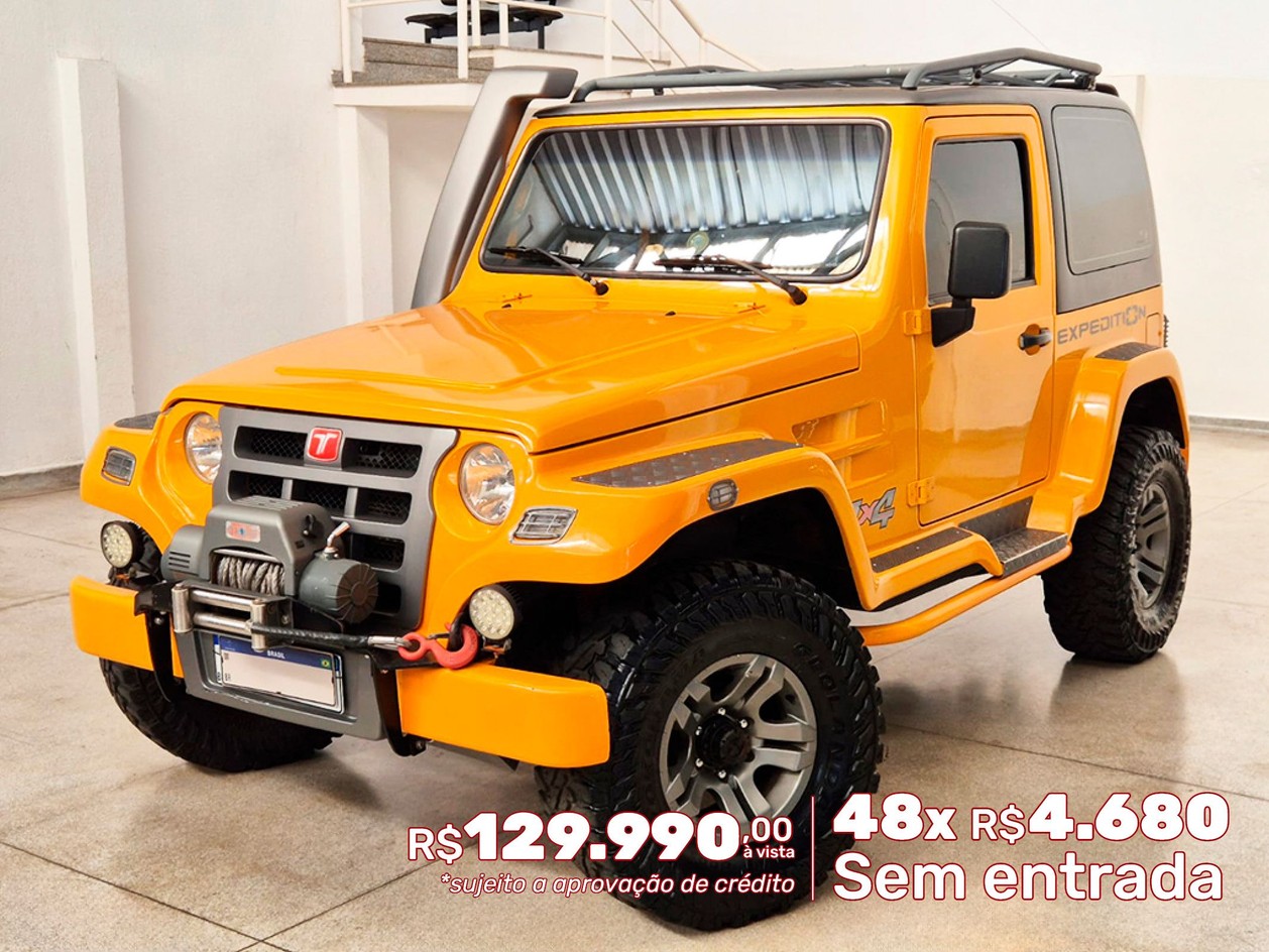 T4 EXPEDITION 3.0 4X4 TETO RIGIDO 4 CILINDROS TURBO ELETRONIC