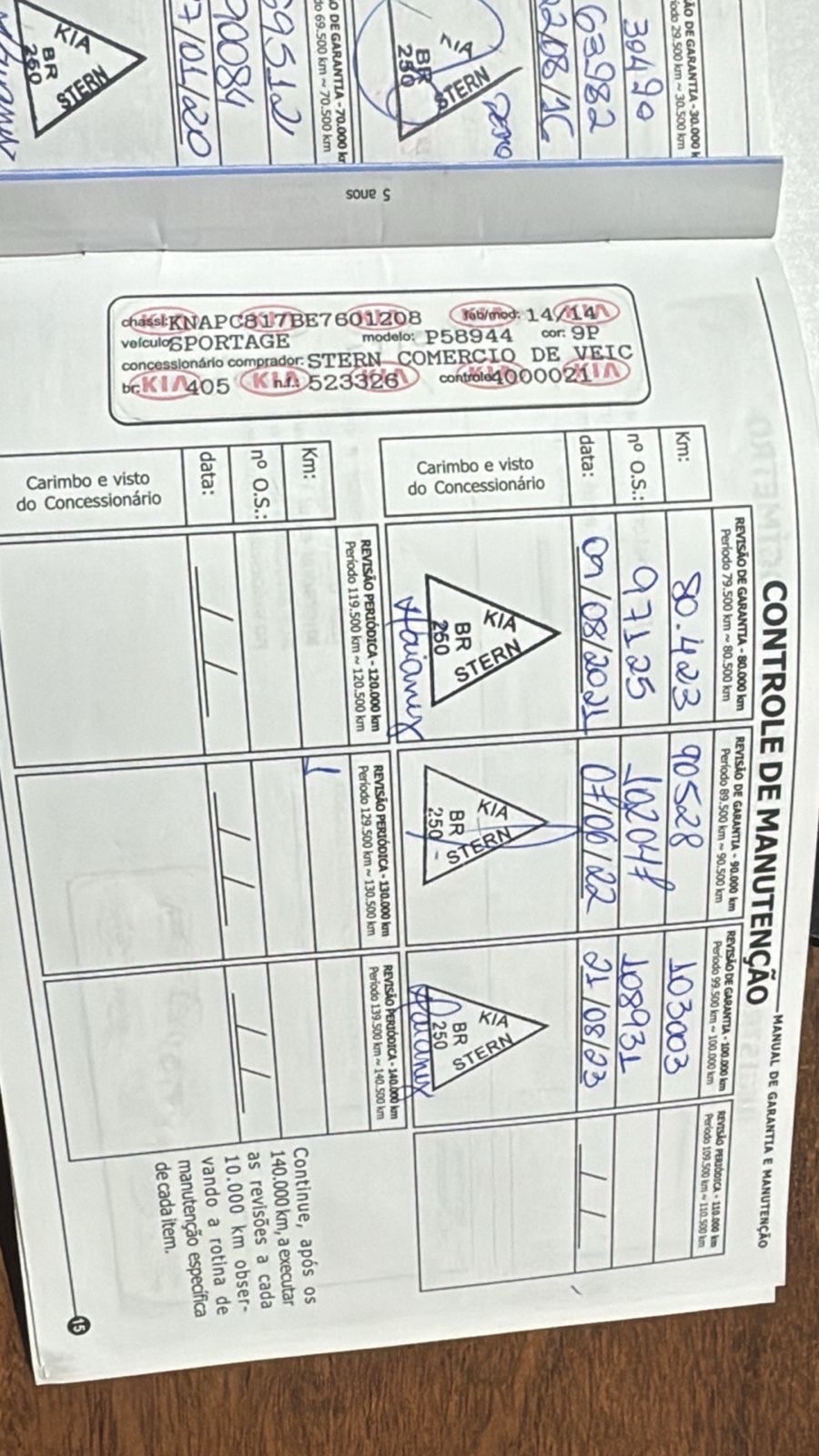 SPORTAGE 2.0 EX 4X2 16V